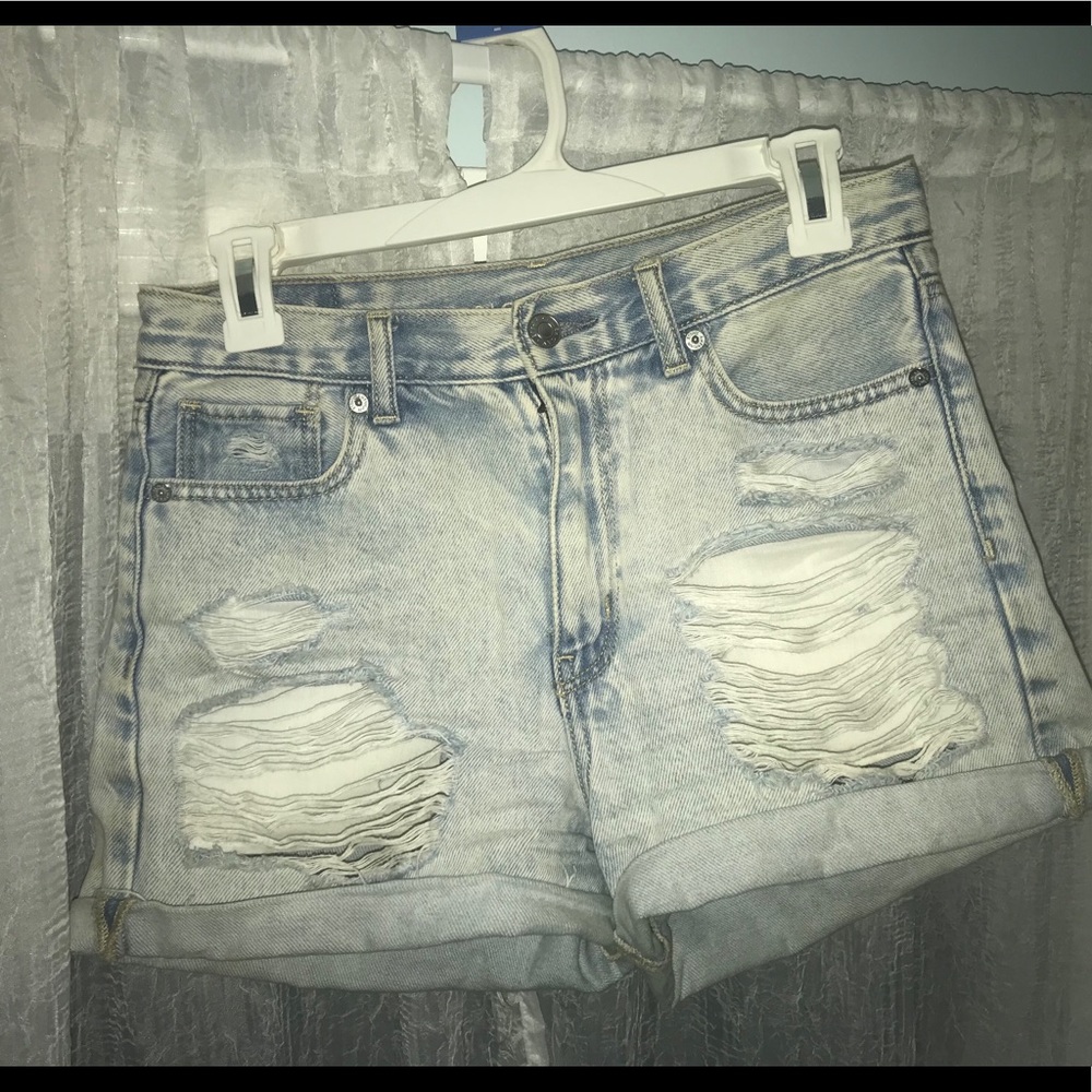 American eagle jean shorts